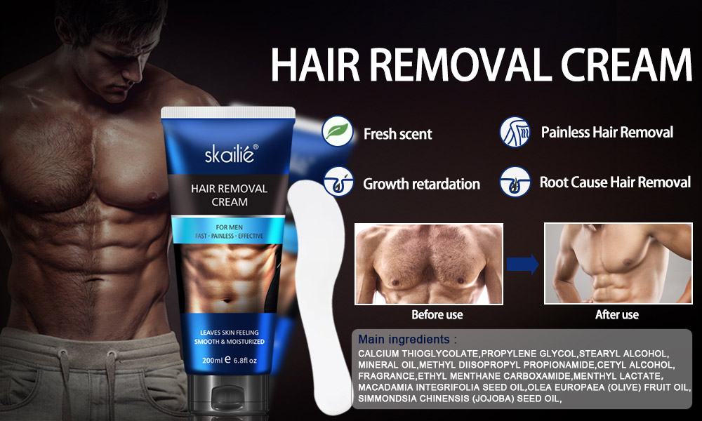 Men hair removal cream