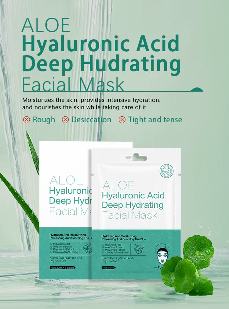 Aloe Hyaluronic Acid Hydrating Facial Mask