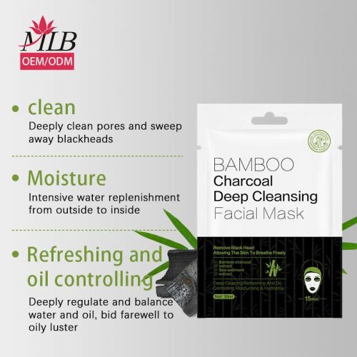 Bamboo Charcoal Cleansing Black Mask