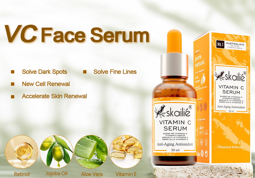 What does vitamin C serum do for your face?